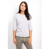 Bluza damska Chillaz BALANCES STRIPES CREME GREY MELANGE STRIPES